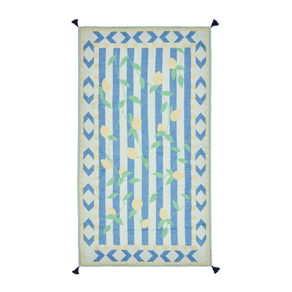 Soft Lime Cello Peştamal - Ekru - 90x160 cm - Resim 3