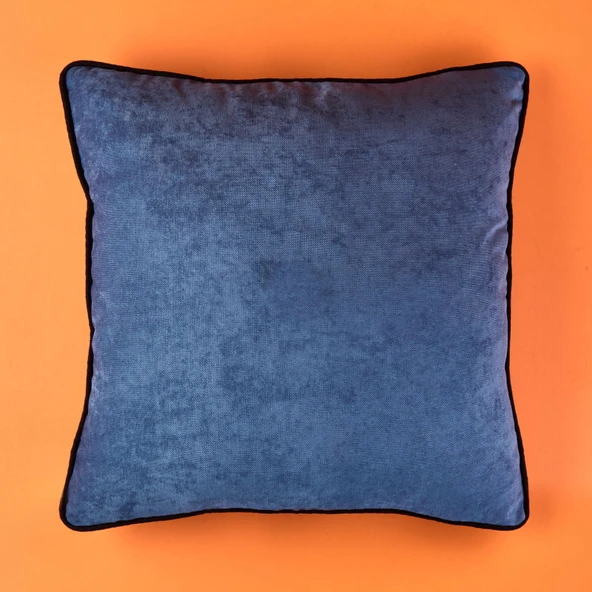 Soft Asas Kırlent - Mavi - 45x45 cm - Resim 2