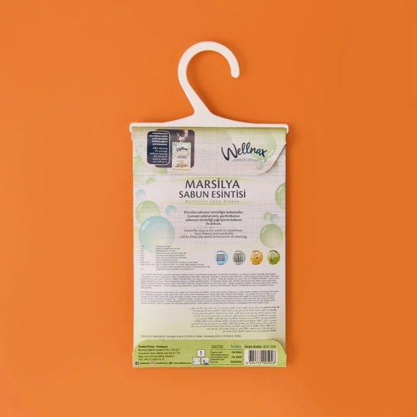 Dolap ve Çekmece Koku Kesesi - Marsilya Sabunu - 21 gr - 2