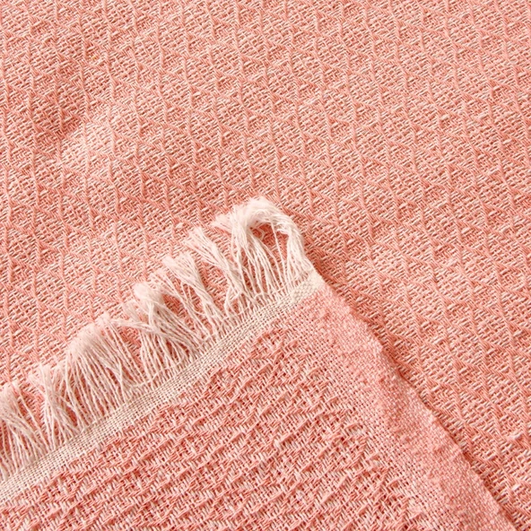 Soft Elendil Çift Kişilik Yatak Örtüsü - Yavruağzı - 200x230 cm - Resim 3