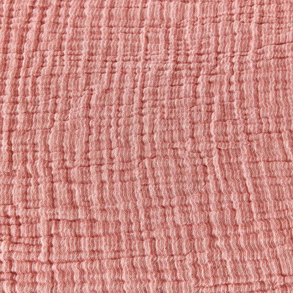 Soft Hevin Çift Kişilik Yatak Örtüsü - Kiremit - 220x240 cm - Resim 3