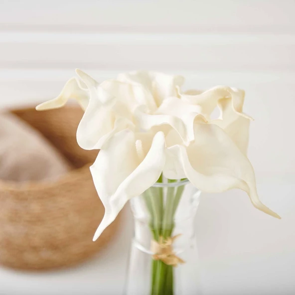 Dekoratif Yapay Gala Çiçeği - Resim 2