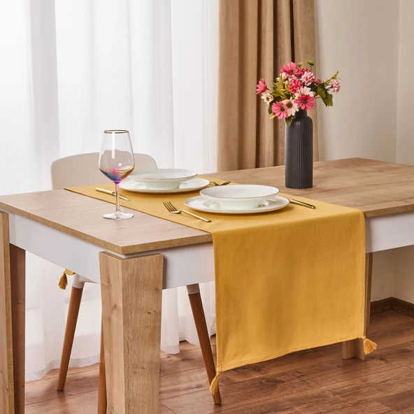 Madison Runner - Hardal - 45x150 cm ürün görseli