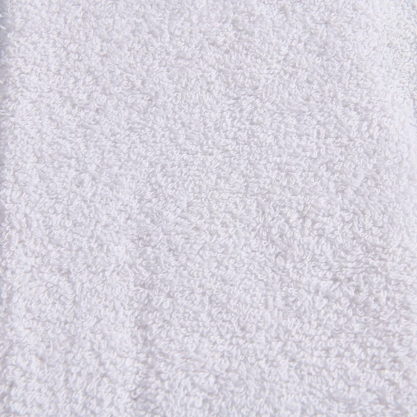 Soft Fırfırlı Yüz Havlusu - Beyaz - 50x90 cm - Resim 3