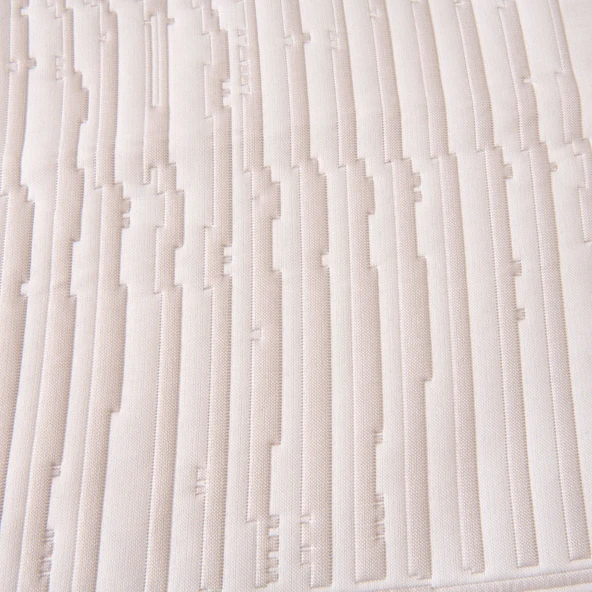 Soft Arven Tek Kişilik Yatak Örtüsü - Beyaz - 180x240 cm - Resim 2