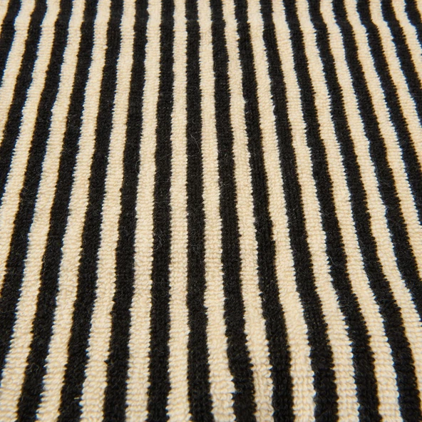 Soft Helga El Havlusu - Ekru / Siyah - 30x50 cm - Resim 3