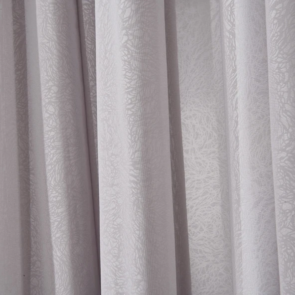 Soft Vista Fon Perde - Gri - 300x270 cm - Resim 2