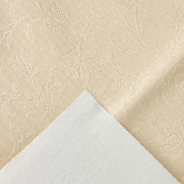 Soft Lunaria Pvc Masa Örtüsü - Ekru - 140x200 cm - Resim 3