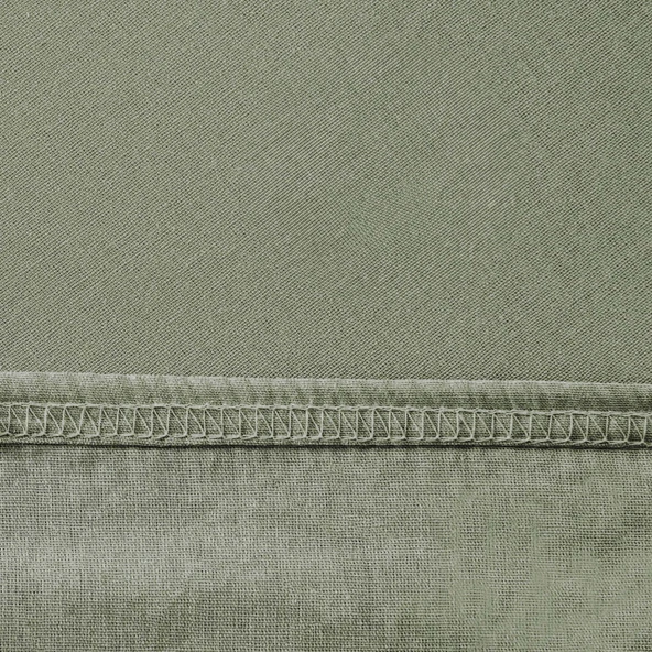 Soft Çift Kişilik Lastikli Çarşaf - Yeşil - 160x200 cm - Resim 3