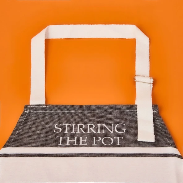 Soft Cora Mutfak Önlüğü - Ekru - 54x78 cm - Resim 2