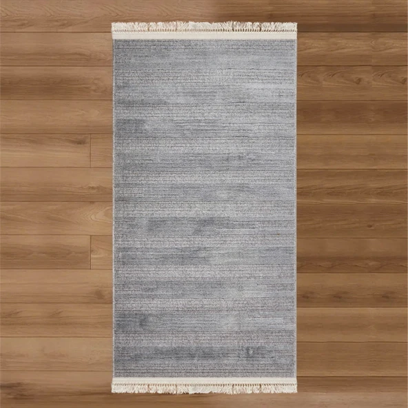 Soft Harmony Halı - Gri - 80x150 cm ürün görseli