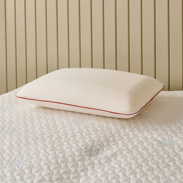 Soft Serinletici Visko Yastık - Beyaz - 40x60 cm - Resim 2