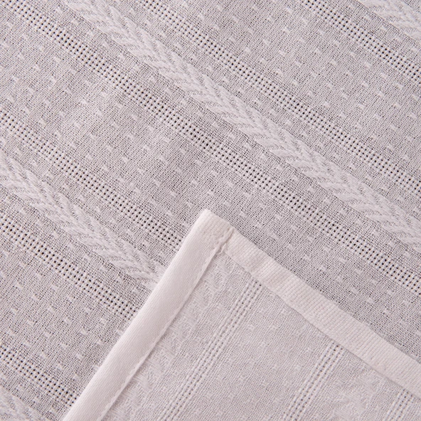 Soft Granny Runner - Beyaz - 40x135 cm - Resim 3