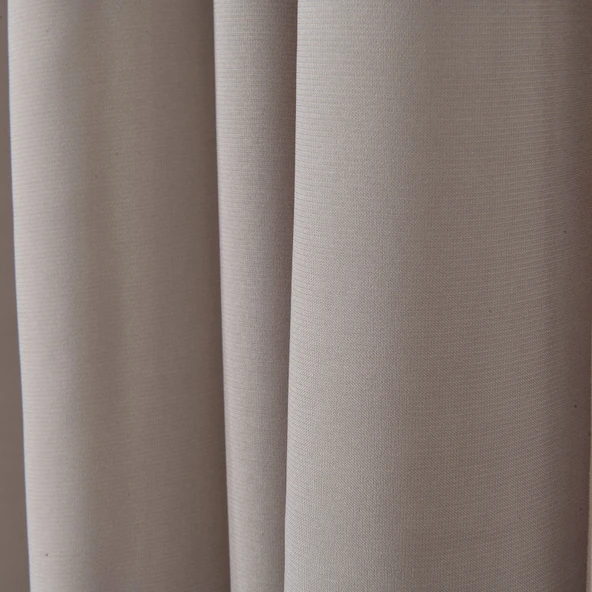 Soft Mila Tül Perde - Gri - 300x270 cm - Resim 2