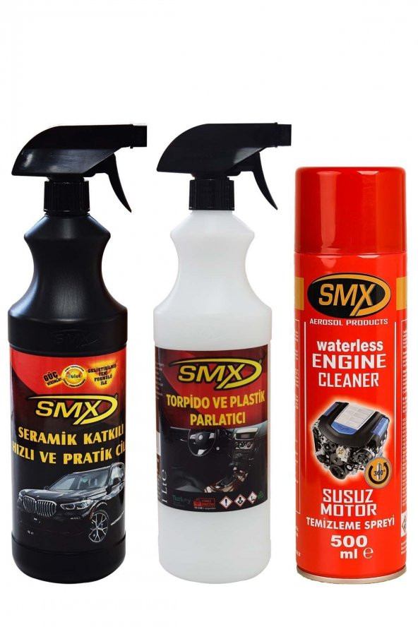 SMX Hızlı Cila/susuz Motor Temizleme Spreyi/torpido Plastik Parlatıcı