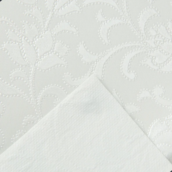 Soft Lunaria Pvc Masa Örtüsü - Beyaz - 140x200 cm - Resim 3