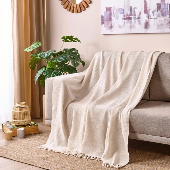 Soft Koltuk Şalı - Antrasit - 180x210 cm ürün görseli 1