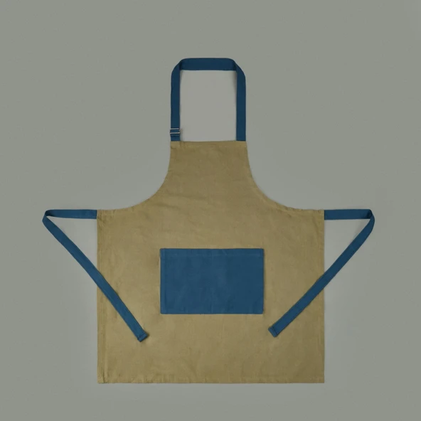 Soft Mutfak Önlüğü - Yeşil - 70x75 cm ürün görseli 1