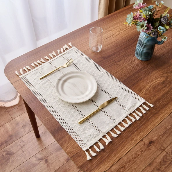 Soft Castel 2'li Amerikan Servis - Beyaz - 30x55 cm ürün görseli