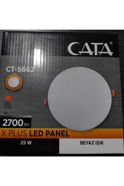 Cata Ct-5662 25 Watt X Plus Led Panel Beyaz Işık - 1