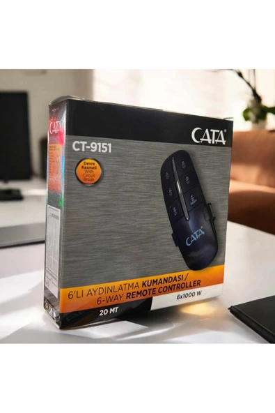 Cata CT-9151 AVİZE KUMANDASI 6X1000W - 2
