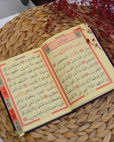 Kişiye Özel Pleksi İsimli Kadife Yasin Kitabı – 128 Sayfa - Resim 4