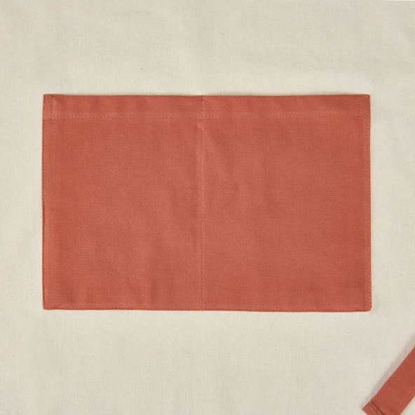 Soft Mutfak Önlüğü - Ekru - 70x75 cm - Resim 3