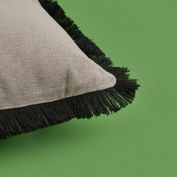 Soft Kybele Ayak Havlusu - Siyah - 50x80 cm - Resim 2