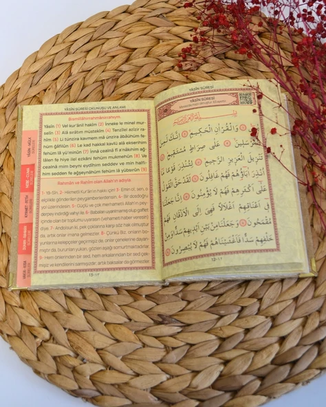 Kişiye Özel Pleksi İsimli Kadife Yasin Kitabı – 128 Sayfa - Resim 9