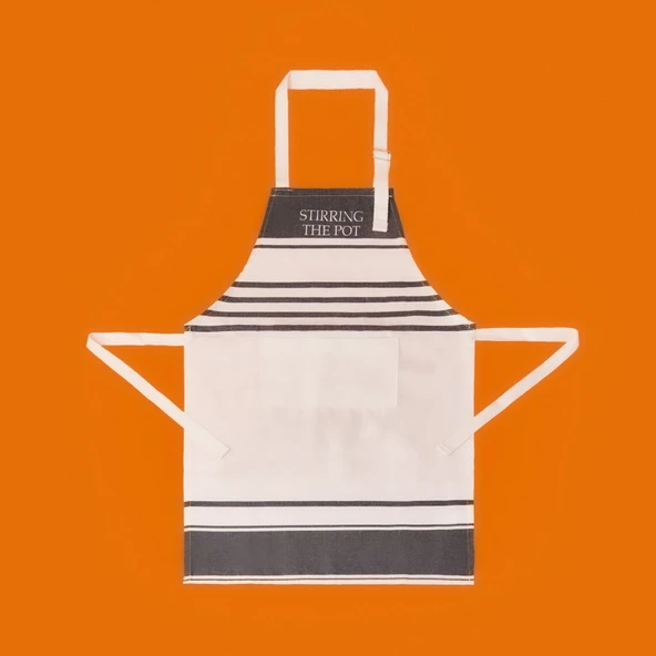 Soft Cora Mutfak Önlüğü - Ekru - 54x78 cm ürün görseli 1