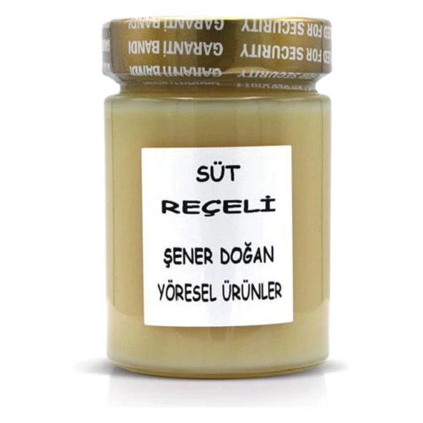 Şener Doğan SÜT REÇELİ ŞENER DOĞAN YÖRESEL ÜRÜNLER 400 GR