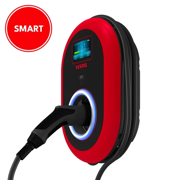 Vestel Elektrikli Araç Şarj İstasyonu EVC04 Smart 22kW Kablolu - Resim 2