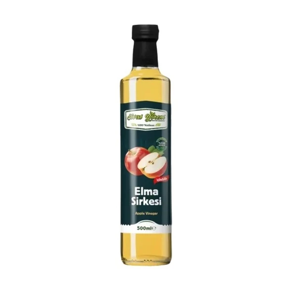 Sivas Yörem Elma Sirkesi Katkısız 500 Ml