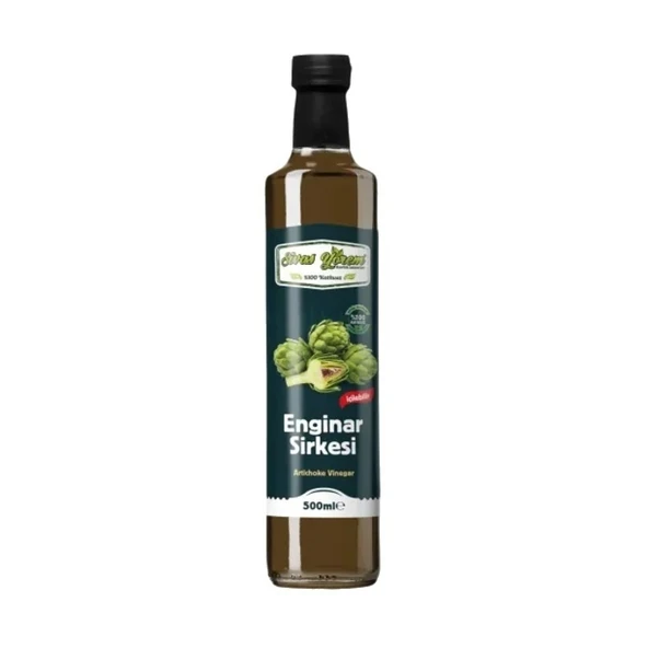 Sivas Yörem Enginar Sirkesi Katkısız 500 Ml