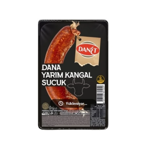 Danet Sucuk Fermente Yarım Kangal 180 Gr