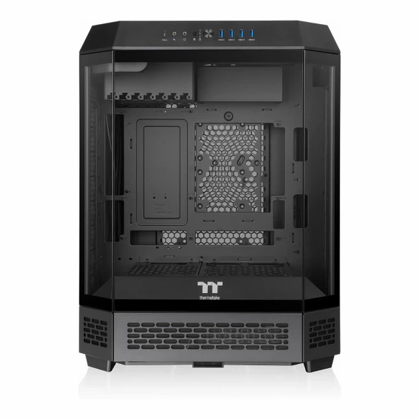 Thermaltake The Tower 600 USB 3.2 ATX Mid Tower Siyah Kasa - Resim 2