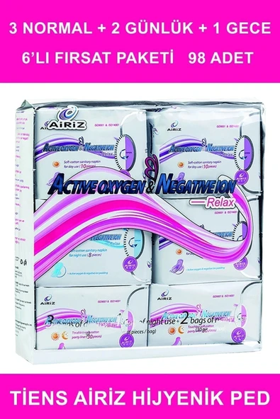 Airiz - Tiens Airiz Kadın Pedi Seti - Resim 2