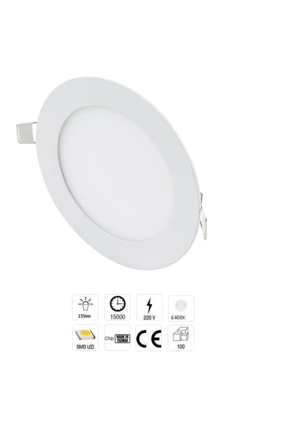 Cata 2 Adet Cata Ct 5146 Led Spot 9w 6400k Beyaz Işık - 2