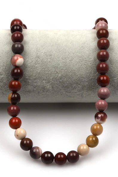 Mookaite Jasper Doğal Taş Dizi 8 mm Küre Kesim - Resim 2