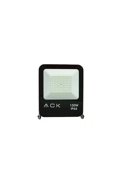 ACK 100W Led Projektör 3000K - Sarı Işık AT62-19102 - 1