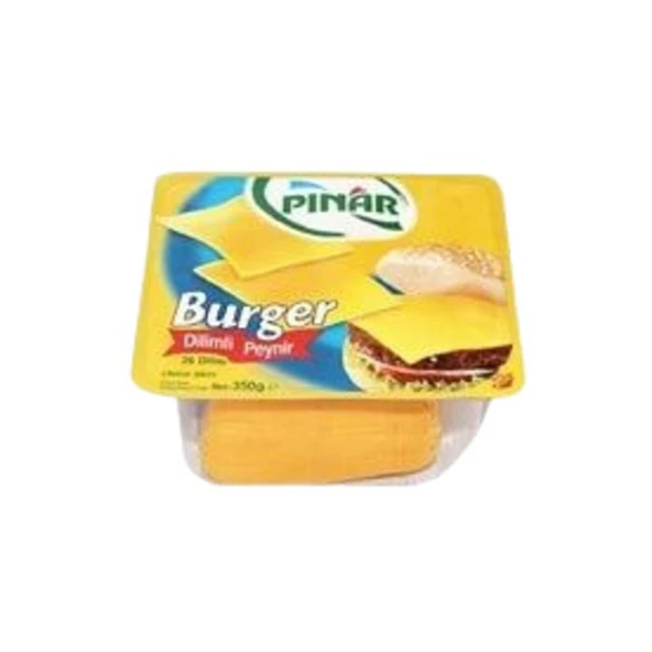 Pınar Burger Dilimli Kaşar 350 Gr