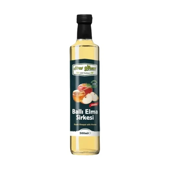 Sivas Yörem Ballı Elma Sirkesi Katkısız 500 Ml