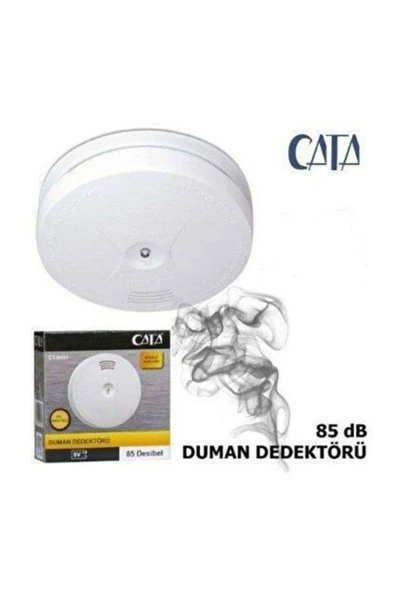 Cata Ct-9451 Duman Dedektörü ( 9 volt pil dahil ) - 3