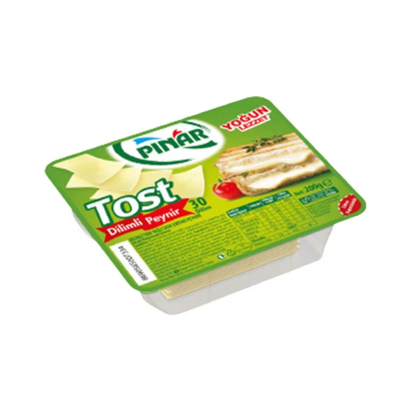 Pınar Dilimli Tost Peyniri 200 gr