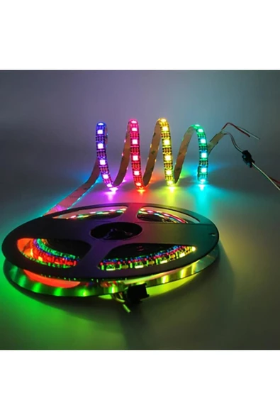 Mena Rise ŞirinShop CT-4545 Şerit LED, 3 Çipli, 60 LED İç Mekan RGB 1108107 - 1