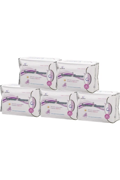 Braventa Collection Tiens Airiz Gündüz 10lu Hijyenik Kadın Pedi (5 Paket, 50 Adet) ürün görseli