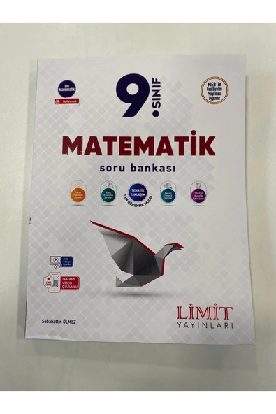 Limit Yayınları 9.SINIF MATEMATİK SORU BANKASI LİMİT YAYINLARI ürün görseli 1