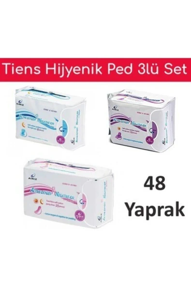 Airiz Tiens Hijyenik Ped 3’lü Set ürün görseli