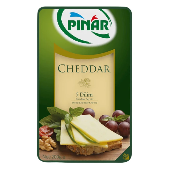 Pınar Cheddar Peyniri 200 Gr