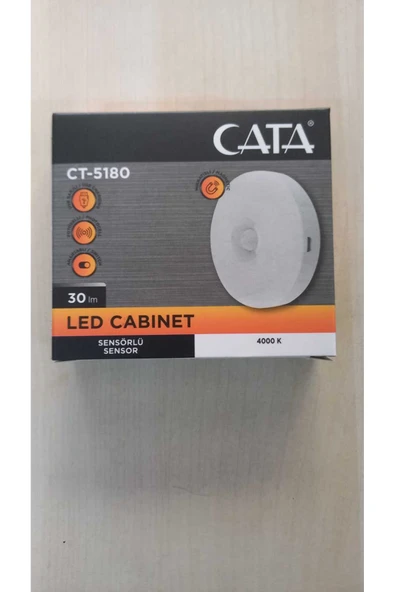 Cata Ct-5180 Şarjlı Sensörlü Mıknatıslı Kabin Led Aydınlatma - 5